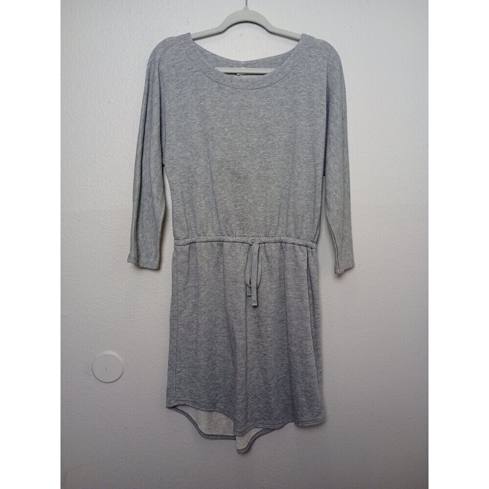 Old Navy Drawstring Fleece 3/4  Beach Summer Dress Buttery Soft Women's Size L